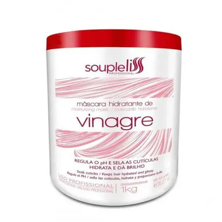 Seal Cuticles Treatment Moisturizing Hydrating Vinegar Mask 1Kg - Souple Liss 1