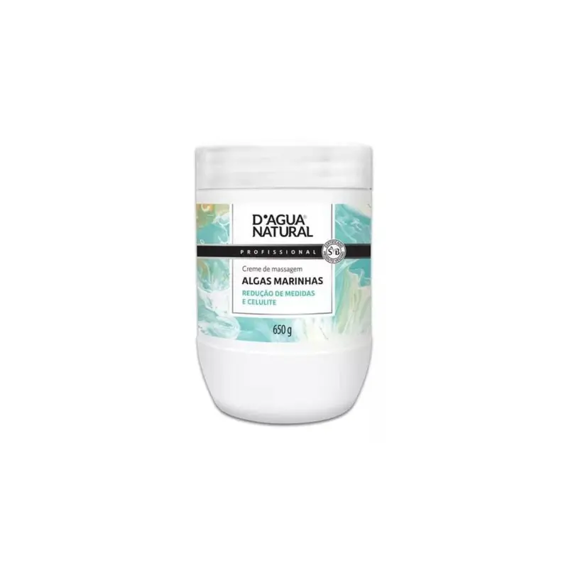 Seaweed Anti Cellulite Body Massage Activating Cream  650G D'agua Natural 1