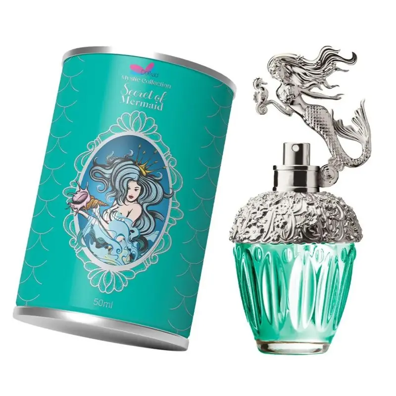 Secret Of Mermaid Eau De Parfum Perfume Deodorant Cologne 50Ml Água De Cheiro 1