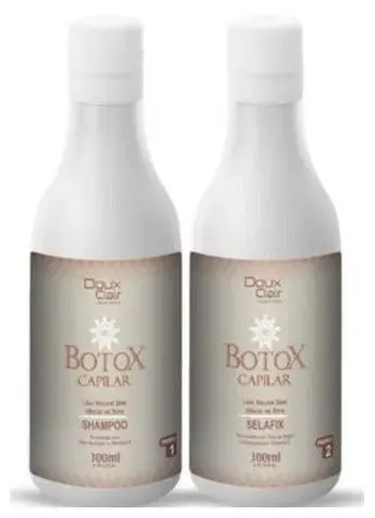 Selafix Doux Clair Deep Hair Mask De Argan Sem Formol 2X300ml - Doux Clair 1