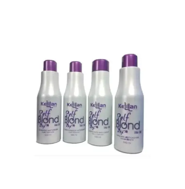 Self Blond Tinting Neutralizing Color Maintenance Hair Treatment Kit 4X500ml - Kellan 1