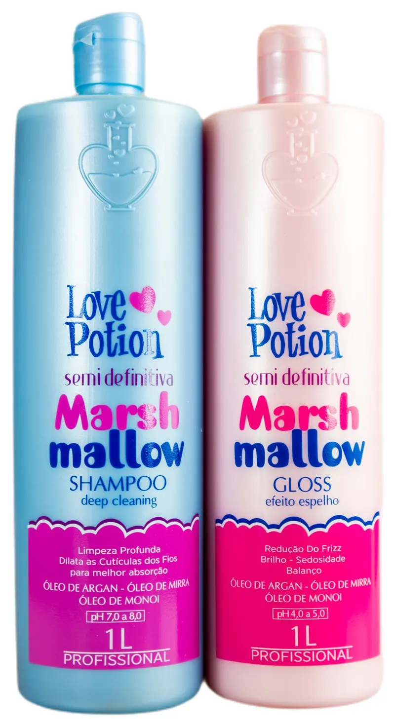 Semi Definitive Marshmallow Progressive Argan Mirra Monoi 2X1l - Love Potion 1