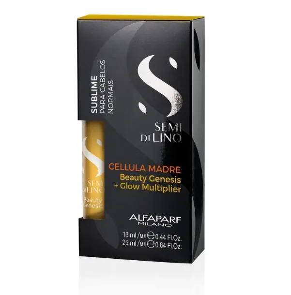 Semi Di Lino Cellula Madre Glow Multiplier Hair Treatment Kit - Alfaparf Milano 1