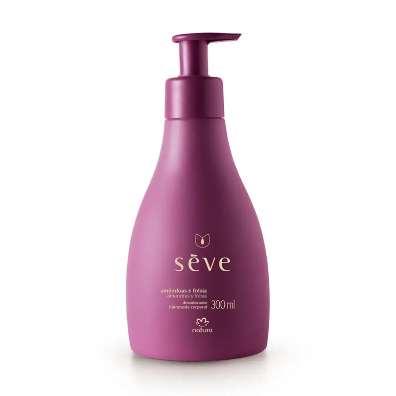 Sève Almond Freesia Moisturizing Body Deodorant 300Ml Natura Skin Care 1