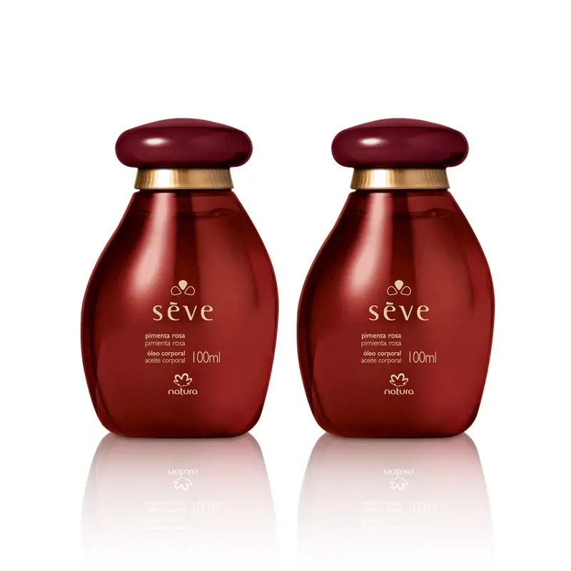 Sève Pink Pepper Deodorant Body Oil Kit 2X 100Ml Natura Daily Skin Care 1
