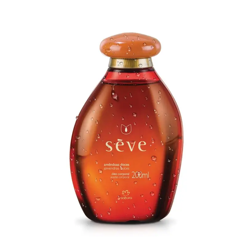 Sève Sweet Almond Body Oil 200Ml Natura Vegan Daily Skin Care 1