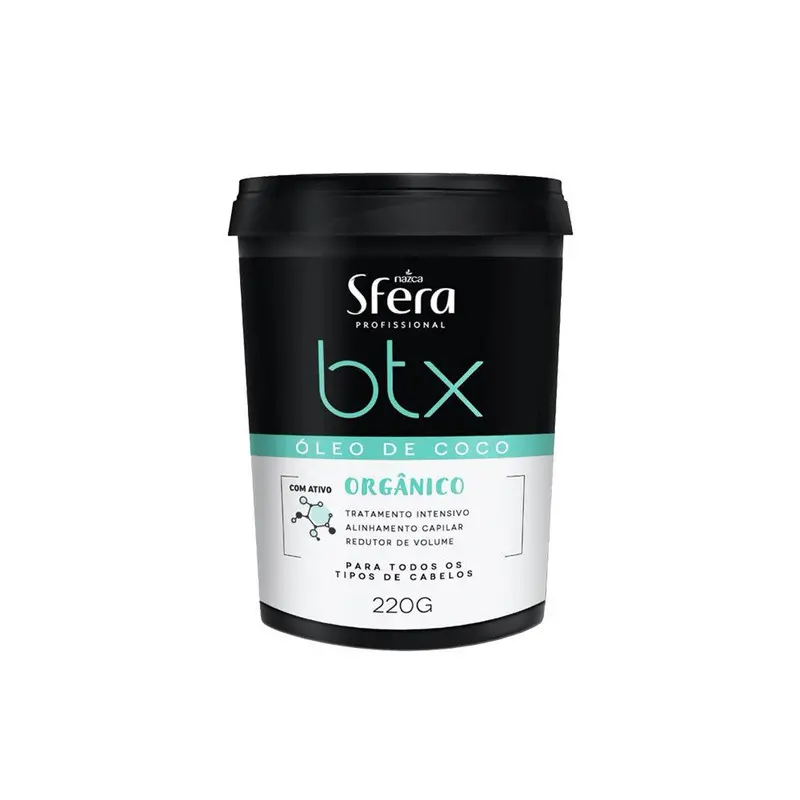 Sfera Organic Deep Hair Mask  Volume Reducer Hair Smoothing Coconut Oil Cream 220G - Nazca 1