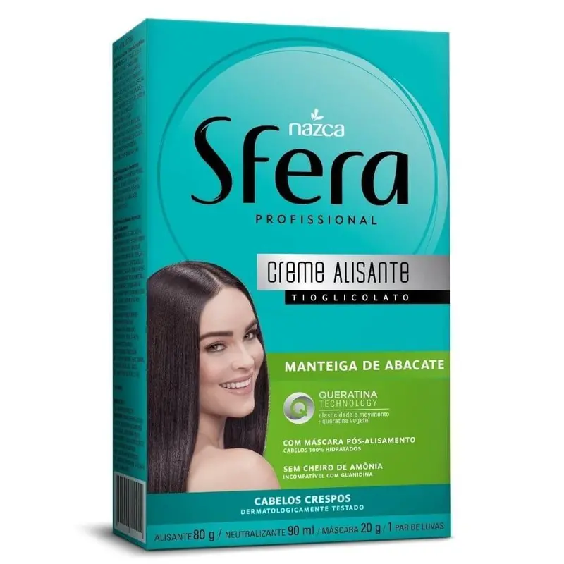 Sfera Professional Avocado Butter Keratin Fine Hair Smoothing Kit - Nazca 1