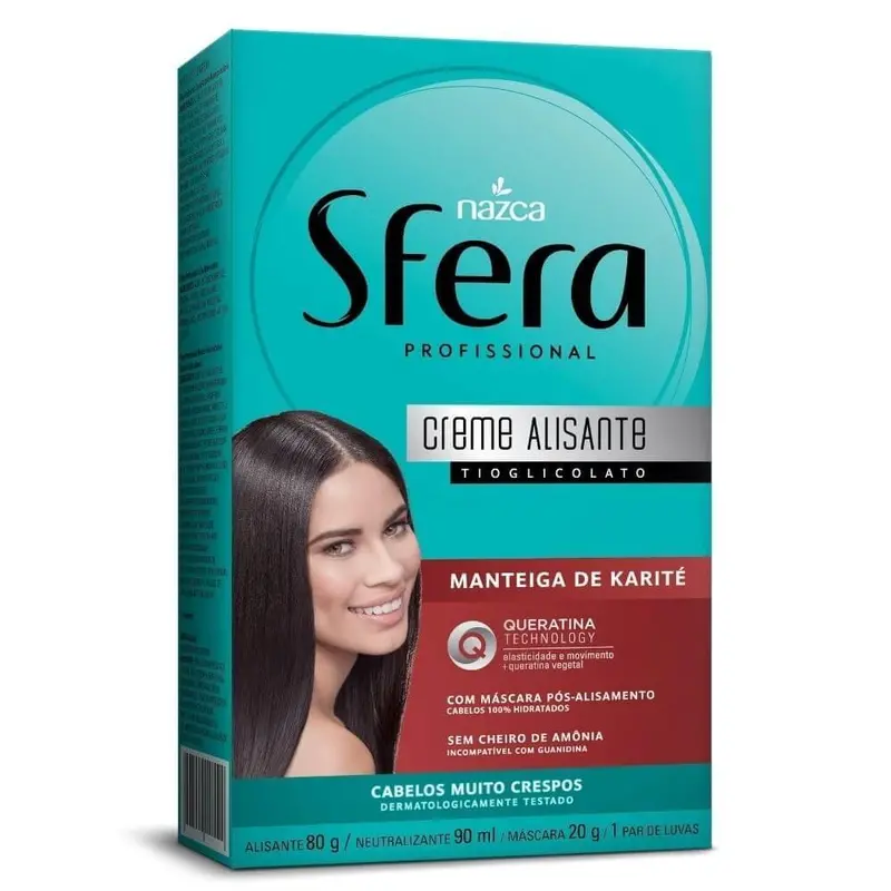 Sfera Professional Karité Shea Butter Very Frizzy Hair Smoothing Kit - Nazca 1