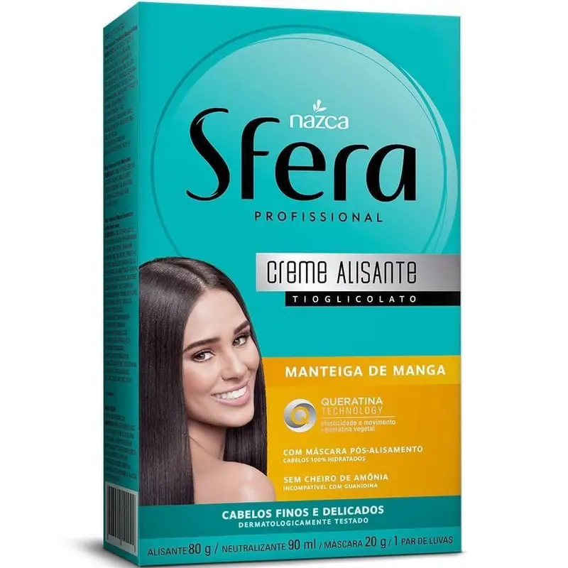 Sfera Professional Manga Mango Keratin Frizzy Hair Smoothing Kit - Nazca 1
