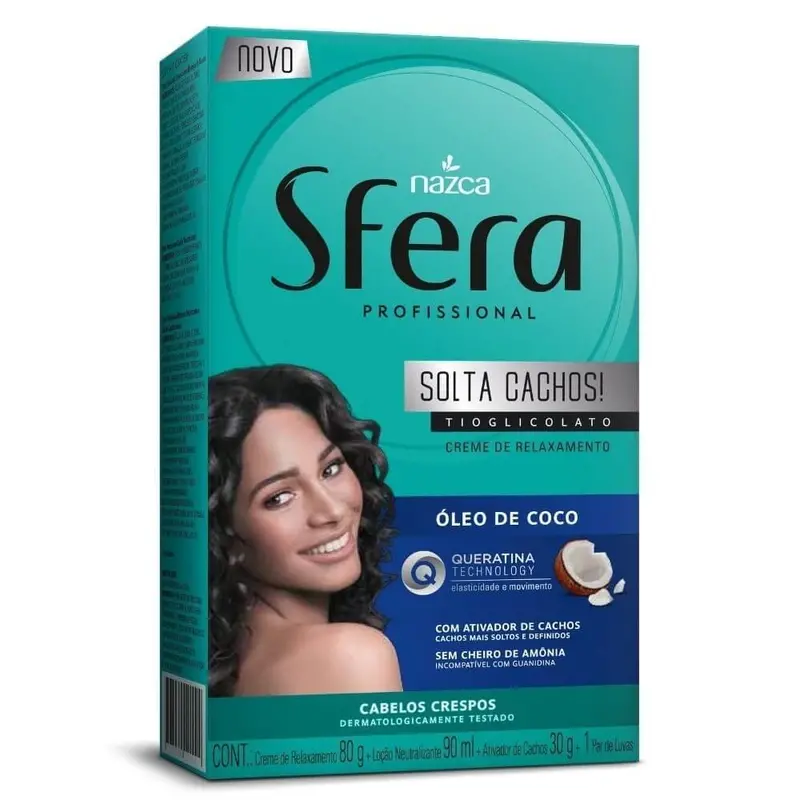 Sfera Thioglycolate Loose Curls Professional Smoothing Straightening Kit - Nazca 1