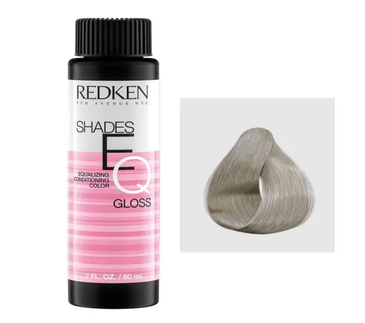 Shades Eq 08T Silver Conditioning Color Tinting Hair Gloss 60Ml - Redken 1