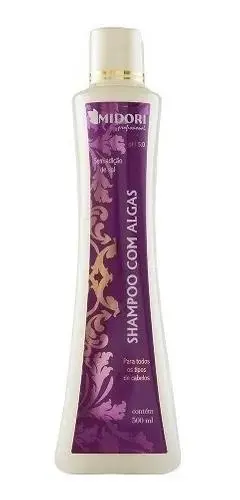 Shampoo Com Algae 500 Ml Professional - Midori 1