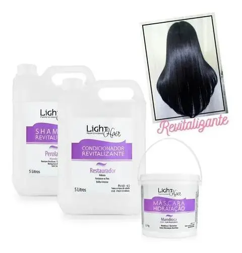 Shampoo + Cond + Mask Cassava 5 Liters Light Hair - Light Hair 1