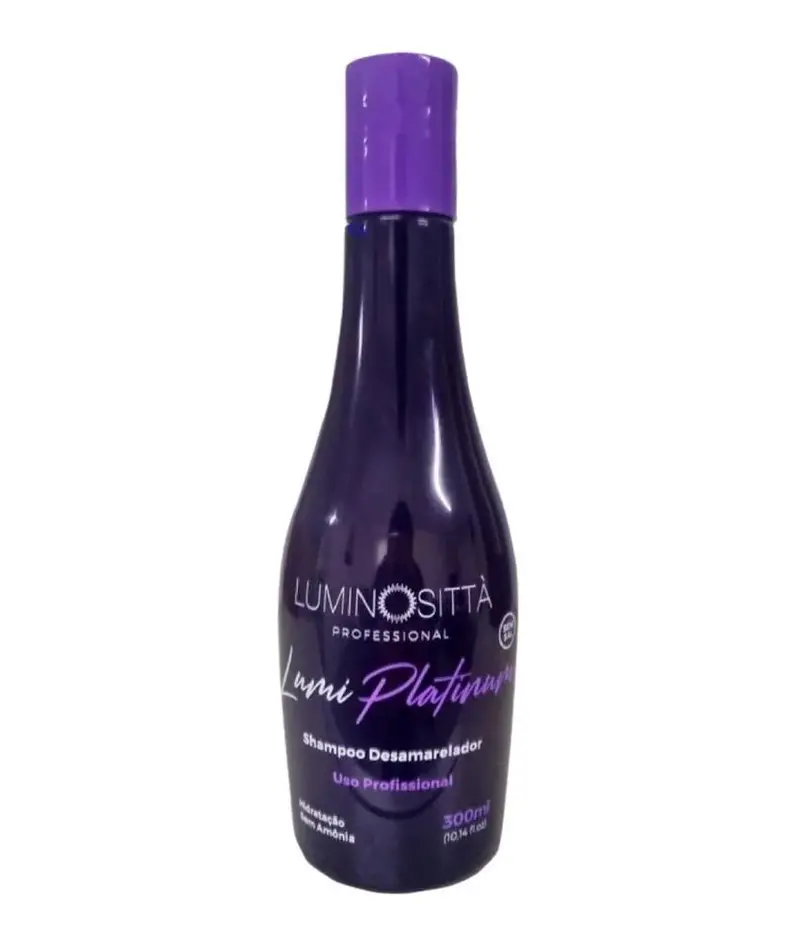 Shampoo Desamarelator Lumi Platinum 300Ml Luminosittà - Luminositta 1