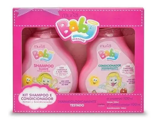 Shampoo E Conditioner Muriiel Baby Girl Infant 100Ml - Muriel 1