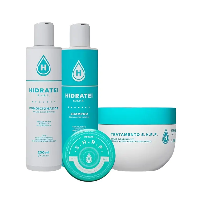 Shrp Home Care Shine Hydration Daily Treatment Kit Hidratei 1