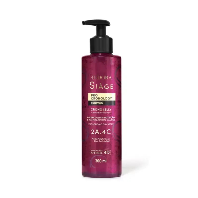 Siàge Pro Cronology Curves Crono Jelly Curl Activator Anti-Frizz Gel 300Ml Eudora 1