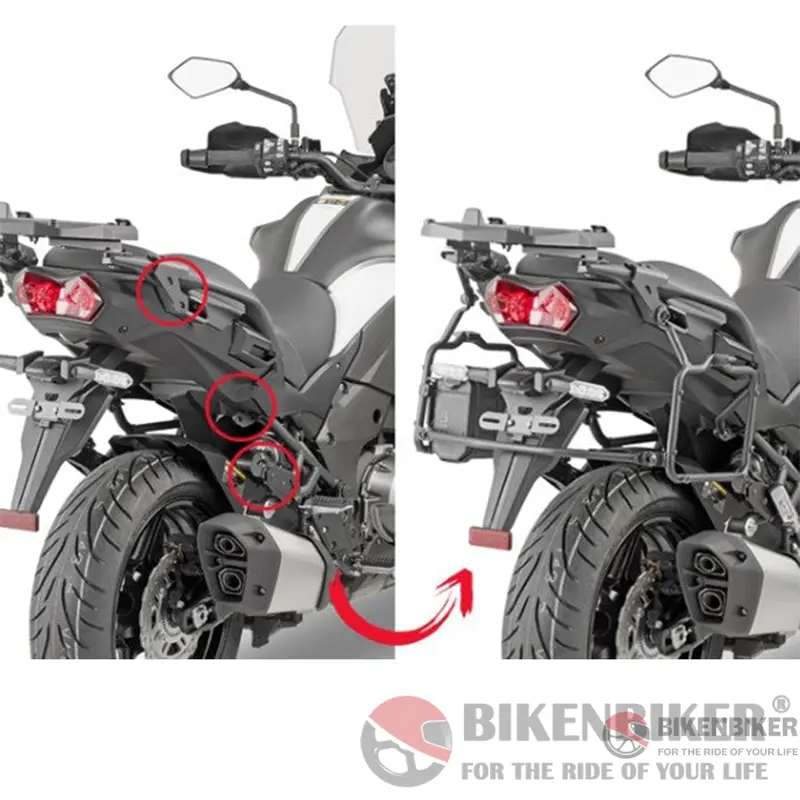 Side Rack For Kawasaki Versys 1000/1100 - Givi 1