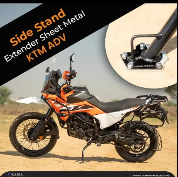 Side Stand Extender Sheet Metal For Ktm 390Adventure 2025-Zana 1