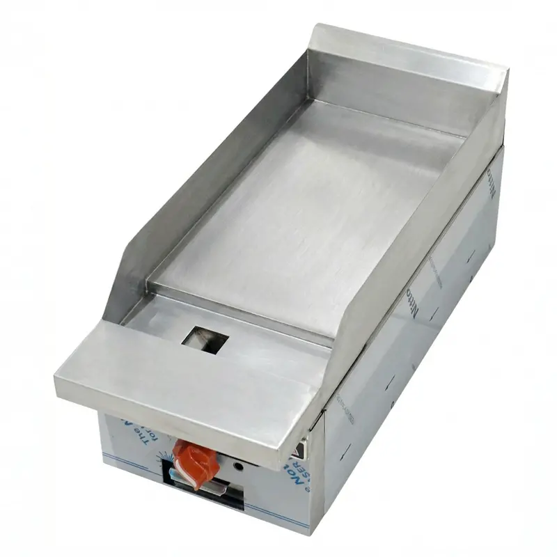 Sierra 12" Manual Gas Griddle With 1 Burner Srmg-12 1
