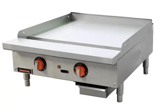Sierra 24" Gas Griddle W/ Thermostatic Controls Srtg-24 1