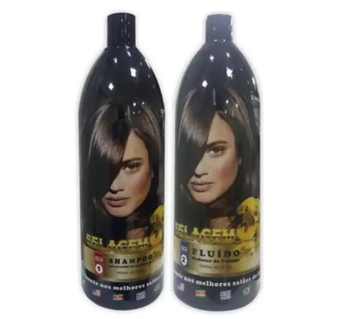 Silk Porotein Sealing Volume Reducer Hair Treatment Kit 2X1,5 - Unika Beauty 3D 1