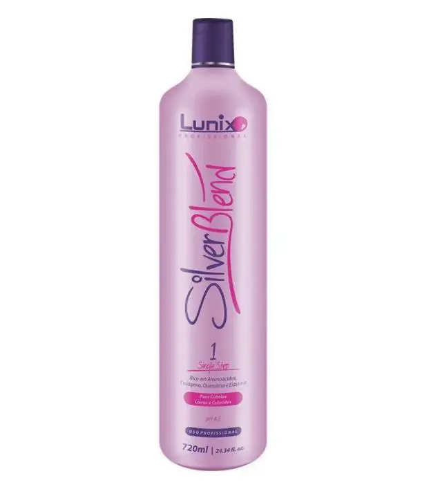 Silver Blend Single Step Blond Smoothing Tinting Sealing Treatment 1L - Lunix 1