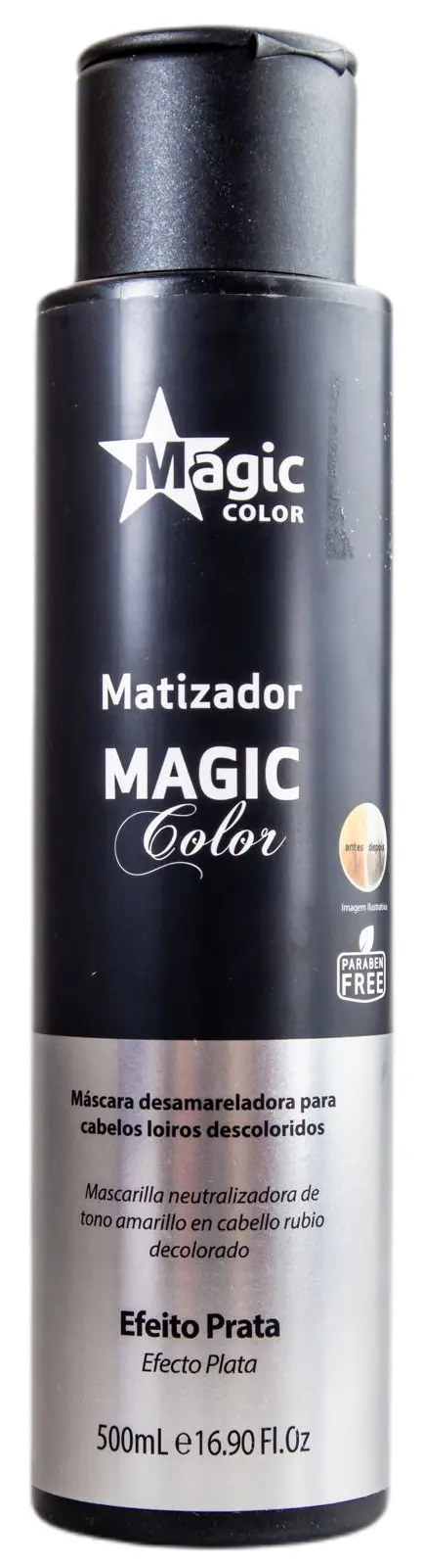Silver Effect Traditional Hair Treatment 3D Tinting Gloss 500Ml - Magic Color 1