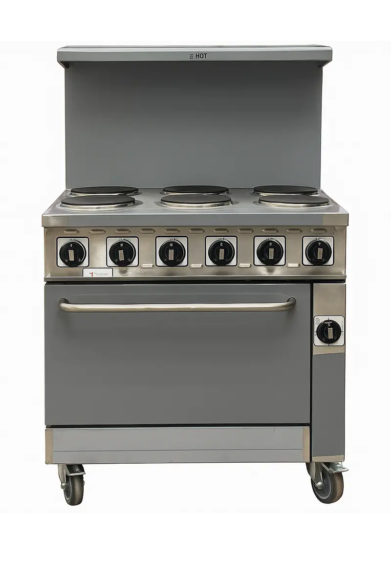 Sinco Signature 6 Burner 36" Electric Range & Oven Sc-149 1