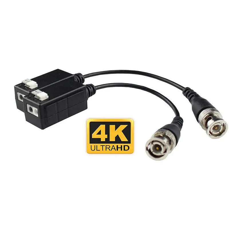 Single Channel Hd Passive Video Balun Transceiver 4K 1
