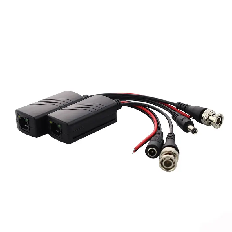 Single Channel Hd Video Balun W/Power, Data Transceiver 1