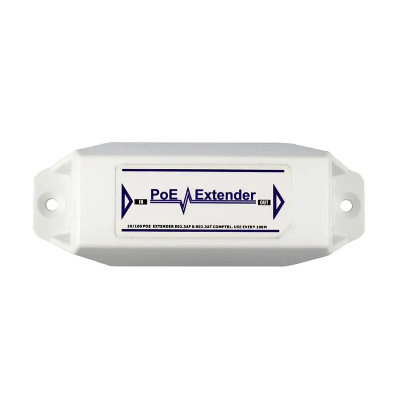 Single Port Gigabit Poe+ Extender 300Ft - 802.3Af/At 1