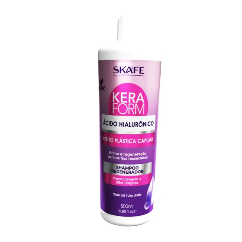 Skafe Keraform Hyaluronic Acid Shampoo 500Ml / 16.9 Fl Oz 1