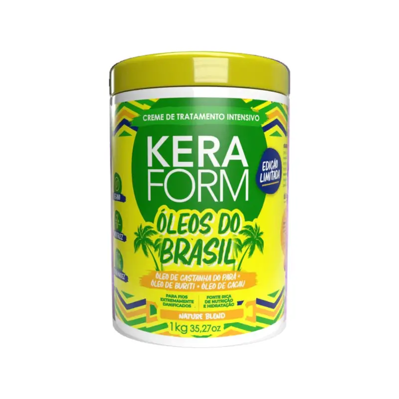 Skafe Keraform Óleos Do Brasil Treatment Cream 1Kg / 35.27 Fl Oz 1