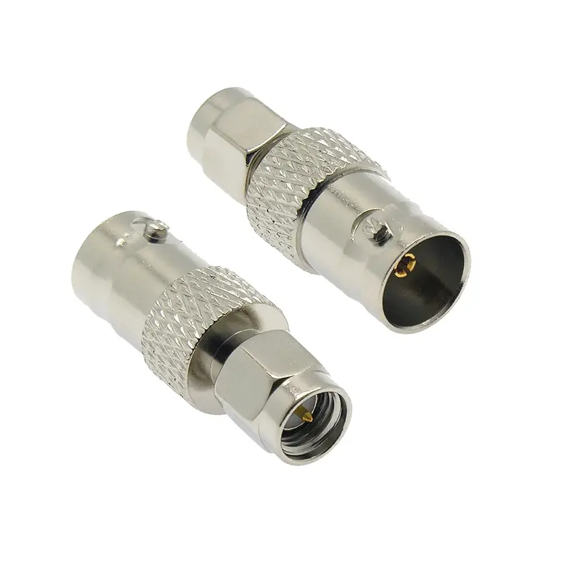 Sma Male To Bnc Female Converter Adapter - Pack Of 10Pcs 1