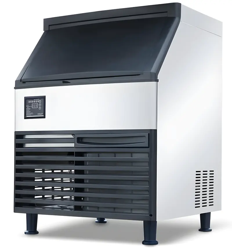 Snooker Commercial Cube Ice Machine 210Lbs/24Hr Sk-219 1