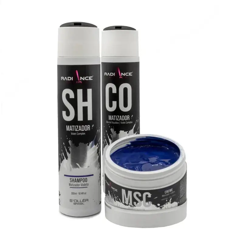 Soller Violet Hair Toning Home Care Kit 1