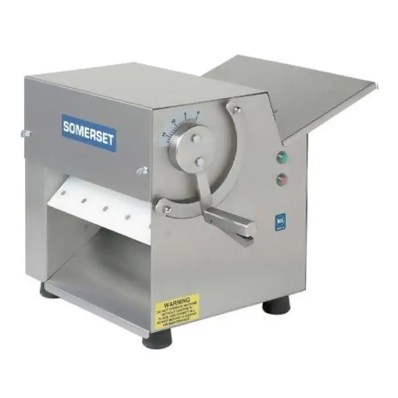 Somerset 10" Countertop One Stage Dough Sheeter Cdr-100 1