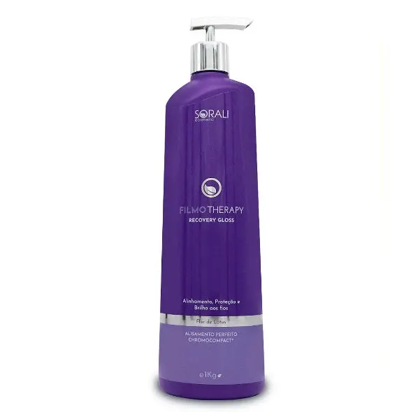 Sorali - Recovery Gloss Filmo Therapy Brazilian Keratin All Hair Types-- 1L / 33 Fl Oz 1