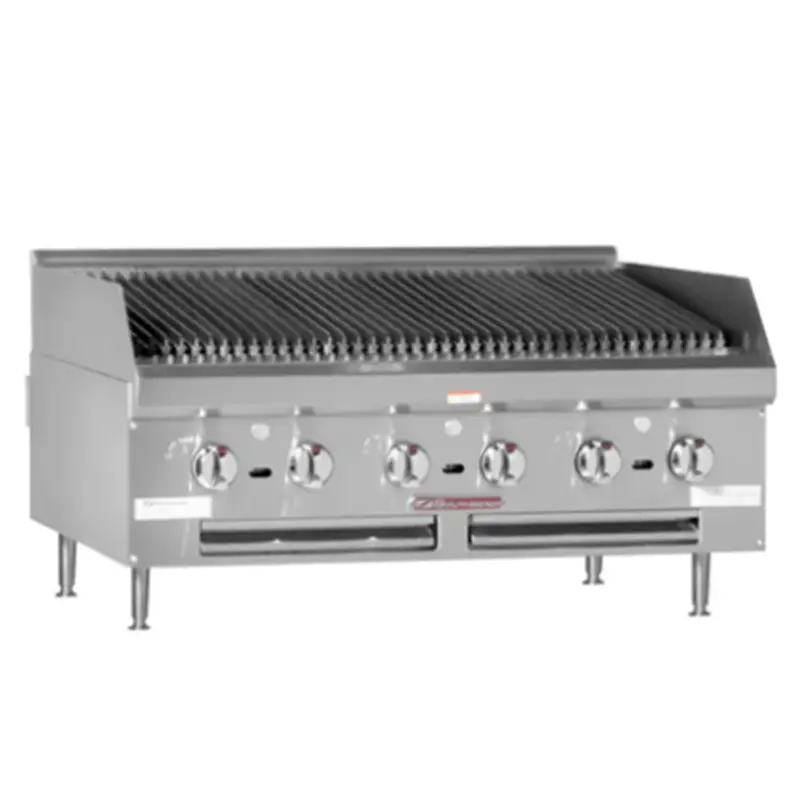 Southbend 36" Countertop Gas Lava Rock Charbroiler Hdcl-36 1