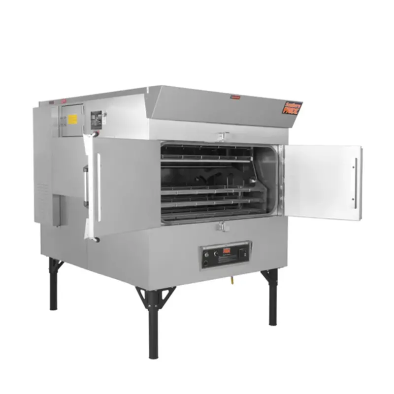 Southern Pride Gas Fired Wood‐Burning Rotisserie Smoker Spk-500 1