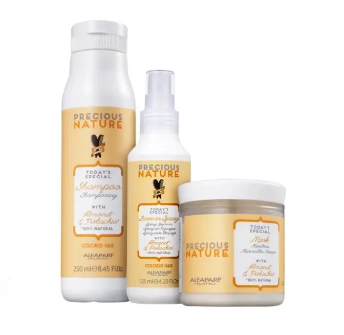 Special Precious Nature Colored Hair Almond Pistachio 3 Itens - Alfaparf Milano 1