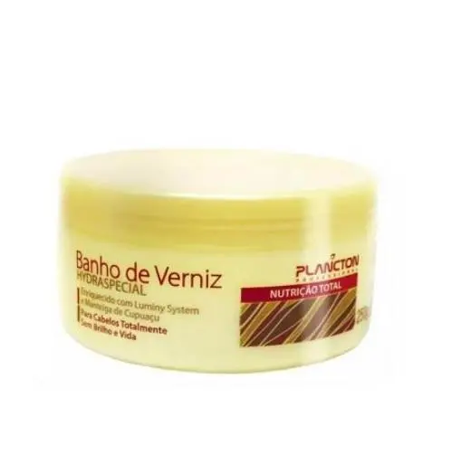 Special Total Nutrition Hydration Mask Varnish Bath 250G - Plancton Professional 1