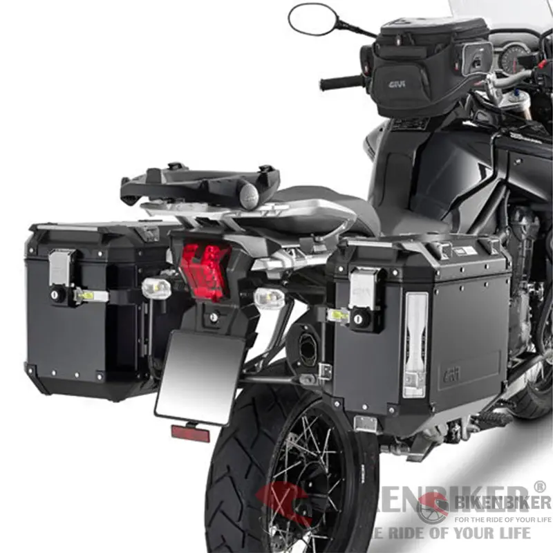 Specific Pannier Holder For Trekker Outback Monokey®  Side Cases For Triumph Tiger 1200 - Givi 1