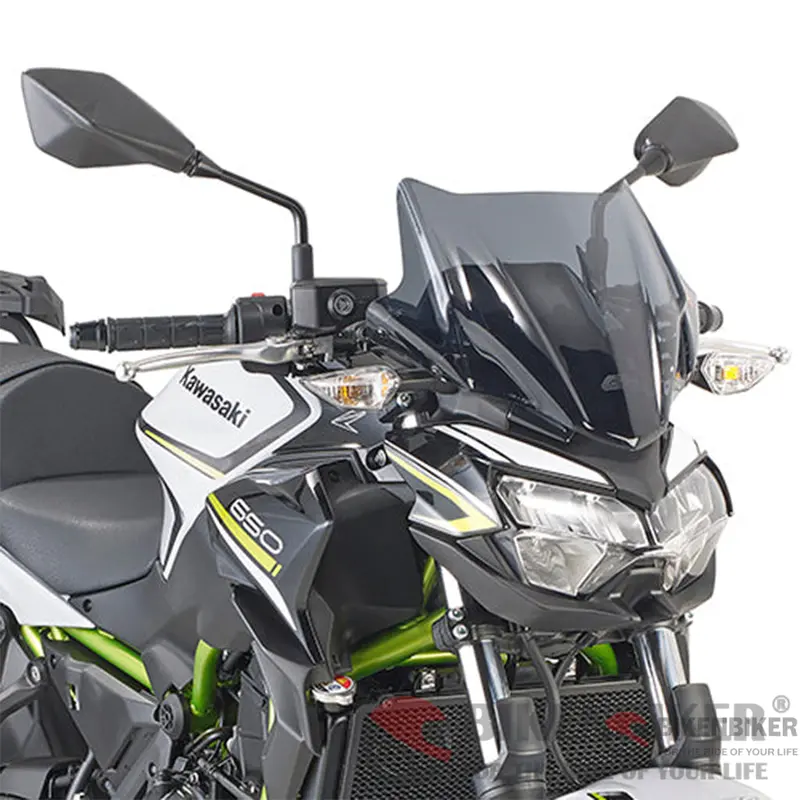 Specific Screen, Smoked For Kawasaki Z650 (2020) - Givi 1