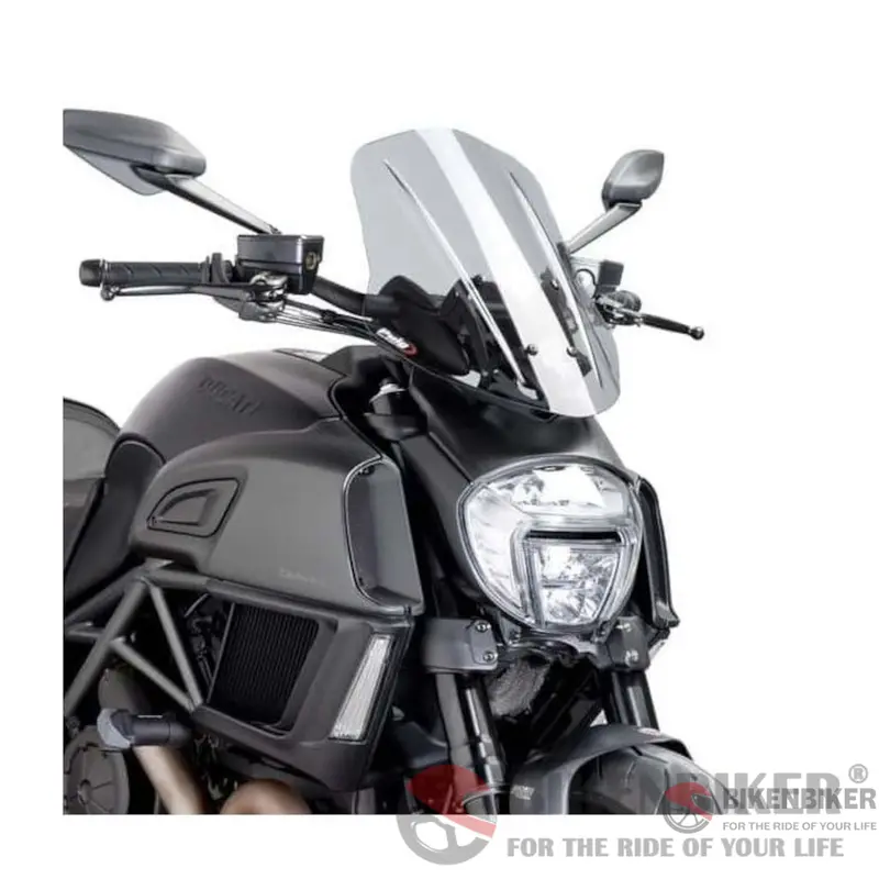 Sport Screen For Ducati Diavel - Puig 1
