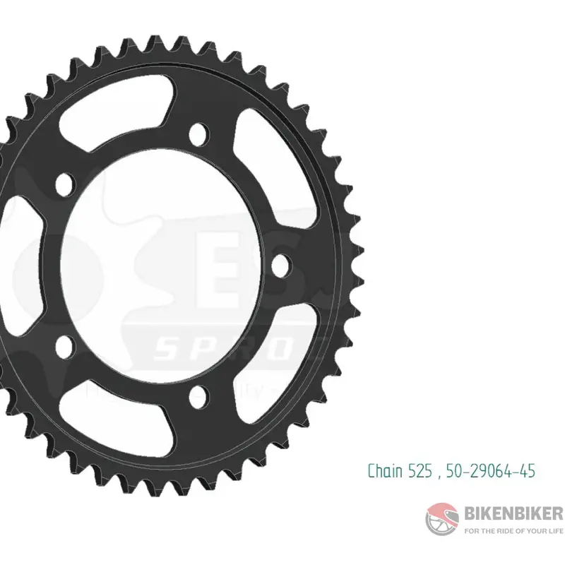 Sprockets Rear (29064-45T) - Bmw S1000rr (2019-2022)- Esjot 1