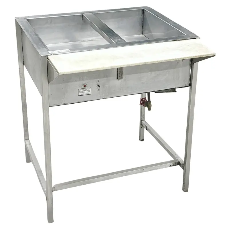 Steam Table 2 Compartment Electric Used For02332 2