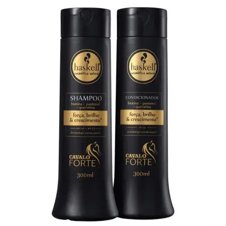 Strength Bright Growth Cavalo Forte Strong Horse Hair Growth 2X300ml - Haskell 1